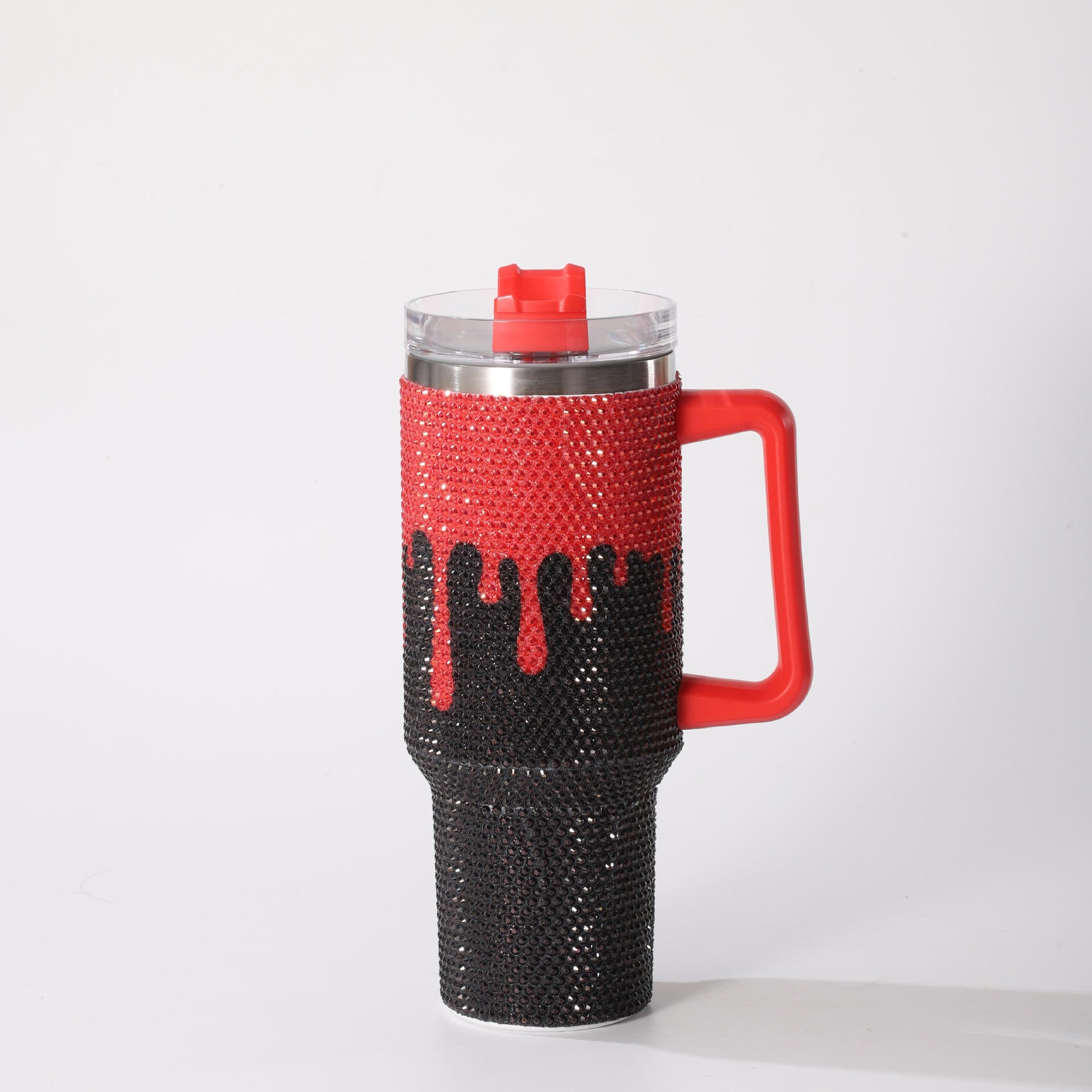 Wholesale pumpkin face cup 40oz large capacity stainless steel car ice bully cup